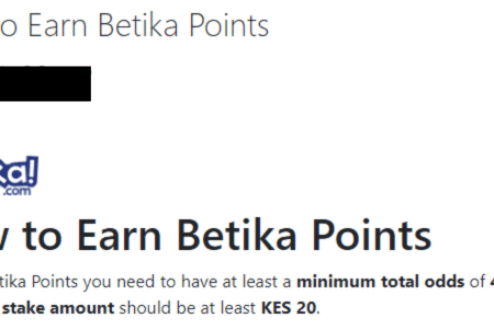 How to earn and redeem Betika points