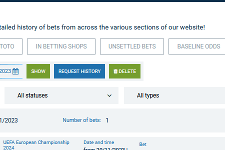 How to Hide or Unhide Bet History in 1xBet