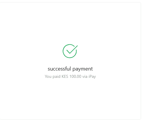 iPay payment notification