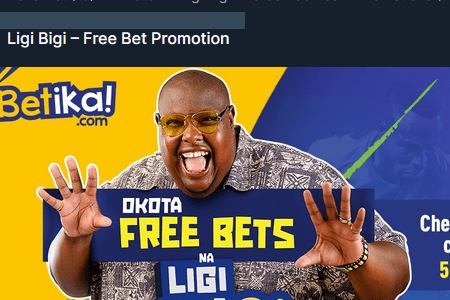 How to get free bets on Betika